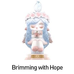 Authentic Pop Mart Chaka Brimming with Hope Figurine NEW